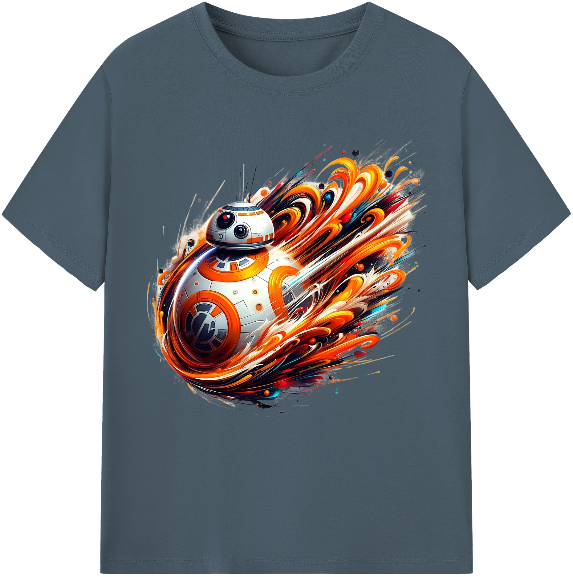 （画像用） スター・ウォーズ Star Wars 綿100％半袖Tシャツ（フロントプリント）